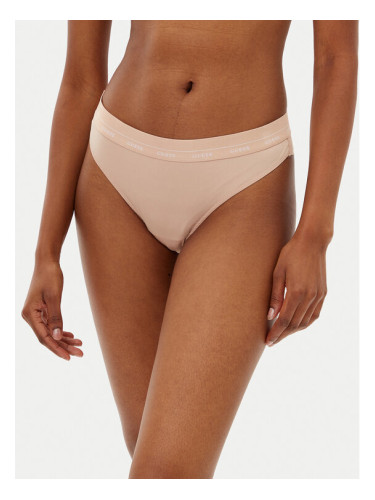 Guess Дамски бикини тип бразилиана O5RE25 KCF20 Коралов Regular Fit