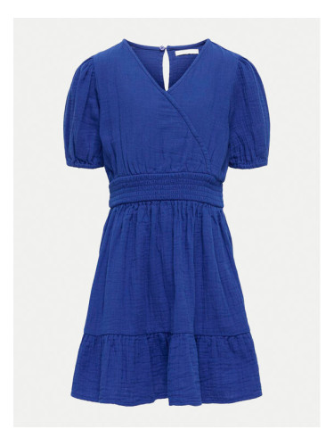 Kids ONLY Лятна рокля Thyra 15339620 Син Regular Fit