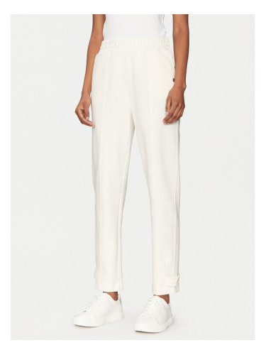 JOOP! Текстилни панталони 30044796 Екрю Regular Fit