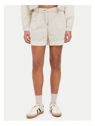 JJXX Шорти от плат Maddy 12253014 Екрю Loose Fit