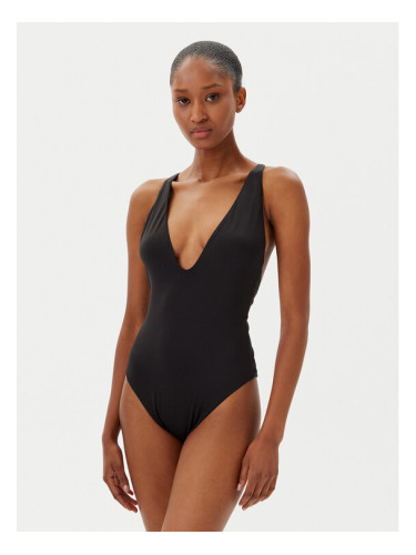 Calvin Klein Swimwear Бански костюм KW0KW02798 Черен
