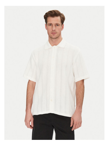 Resteröds Риза Kirk 10251 7400 Бял Regular Fit