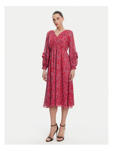 French Connection Ежедневна рокля 71YFO Червен Regular Fit