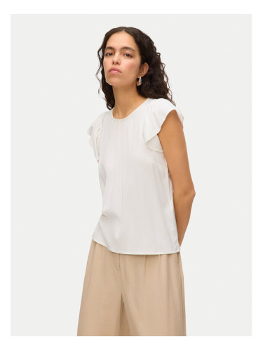 Vero Moda Блуза Bella 10325248 Бял Standard Fit