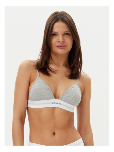 Calvin Klein Underwear Сутиен бралет LV00QF8248 Сив