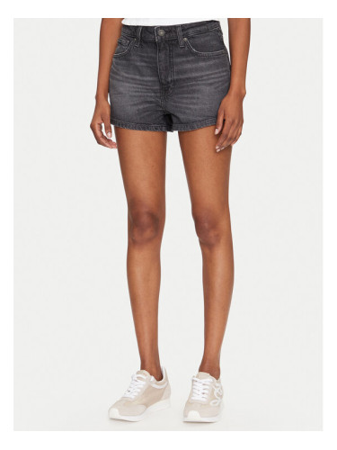 Guess Дънкови шорти W5GD0Y D5M71 Черен Regular Fit