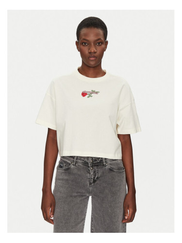 Converse Тишърт Thorned 10028306-A01 Екрю Oversize