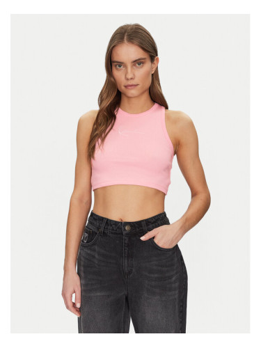 Karl Kani топ 61310125 Розов Cropped Fit