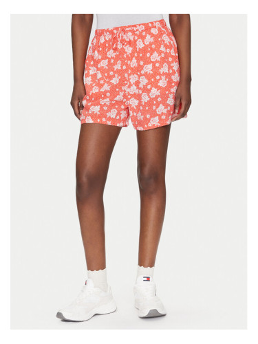 Tommy Jeans Шорти от плат DW0DW20359 Оранжев Regular Fit