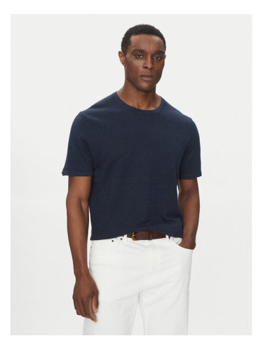 Michael Kors Тишърт CR5608V687 Тъмносин Regular Fit