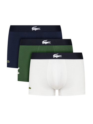 Lacoste Комплект 3 чифта боксерки 5H1291 Цветен