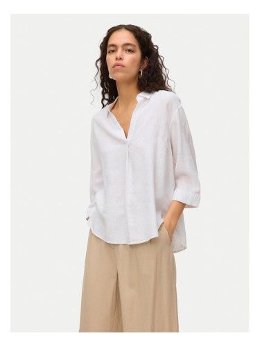 Vero Moda Блуза Linn 10310759 Бял Loose Fit