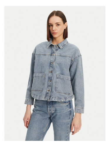 Vero Moda дънкова риза Jamie 10331693 Син Relaxed Fit