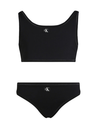 Calvin Klein Swimwear Бански костюм KY0KY00093 Черен