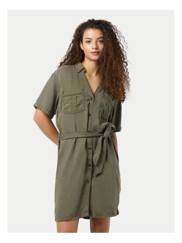 Noisy May Рокля тип риза Nera 27033063 Зелен Relaxed Fit