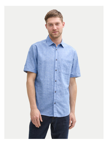 Tom Tailor Риза 1045098 Син Regular Fit