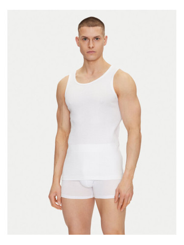 Resteröds Комплект от 2 броя топове 7027 1 Бял Slim Fit