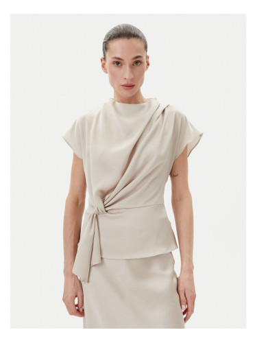 Bruuns Bazaar Блуза Acacia BBW4427 Бежов Regular Fit