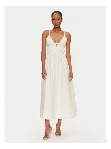 Herskind Лятна рокля Miranda 5571172 Екрю Regular Fit