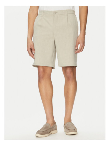 Only & Sons Шорти от плат Lou 22032473 Бежов Regular Fit