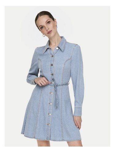 JDY Дънкова рокля Kamma 15338892 Светлосиньо Standard Fit