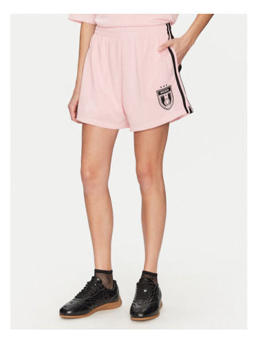 HUGO Шорти от плат 50537439 Розов Regular Fit