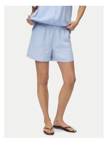 Vero Moda Шорти от плат Melaney 10325868 Син Loose Fit