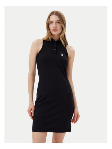 KARL LAGERFELD Ежедневна рокля A2W13041 Черен Slim Fit