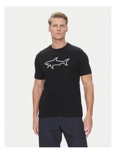 Paul&Shark Тишърт 25411078 Черен Regular Fit