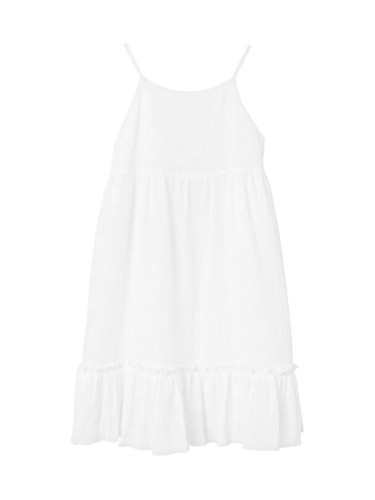 NAME IT Лятна рокля 13227423 Бял Regular Fit