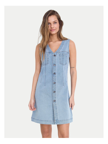 Noisy May Дънкова рокля Rikka 27033695 Син Slim Fit