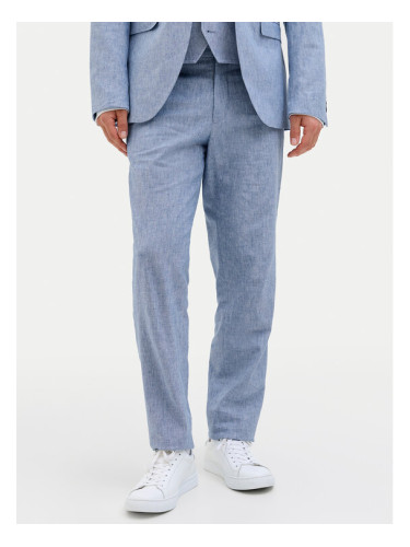 Jack & Jones Чино панталони Riviera 12228724 Светлосиньо Slim Fit