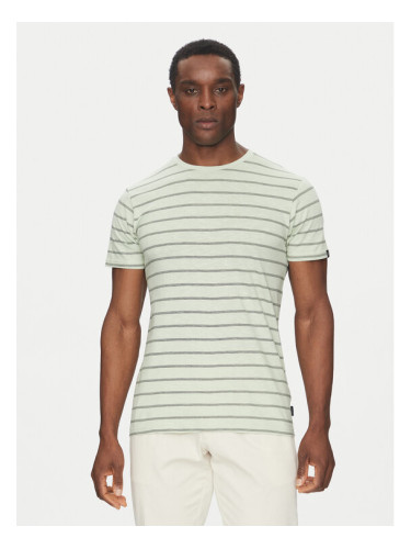 INDICODE Тишърт Inrima 41-168 Зелен Regular Fit