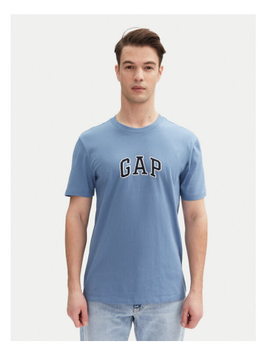 Gap Тишърт 570044-36 Син Regular Fit