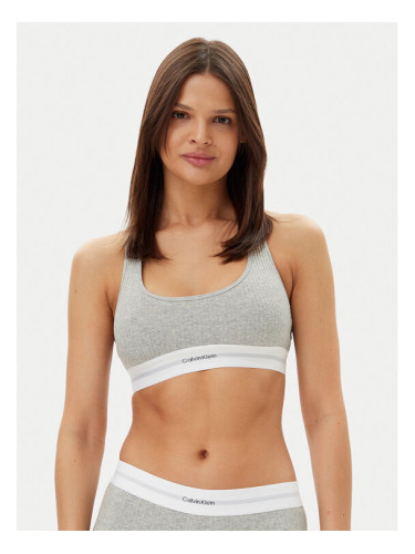 Calvin Klein Underwear Сутиен-топ LV00QF8018 Сив