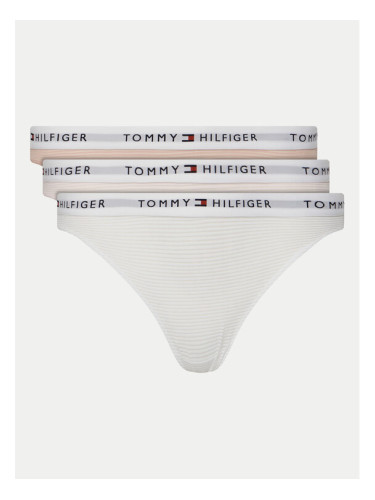 Tommy Hilfiger Комплект 3 чифта класически бикини UW0UW05531 Цветен