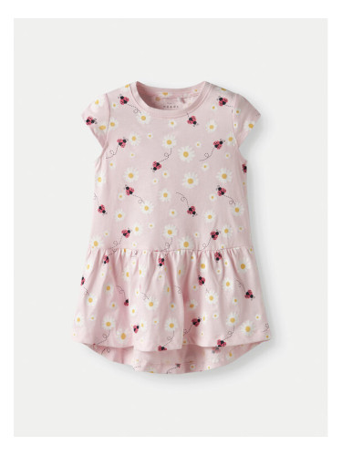 NAME IT Ежедневна рокля Vigga 13215107 Розов Regular Fit