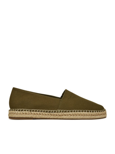 Calvin Klein Еспадрили Espadrille Cv Logo HM0HM01808 Каки