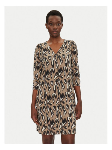 Fransa Ежедневна рокля 20612138 Бежов Regular Fit