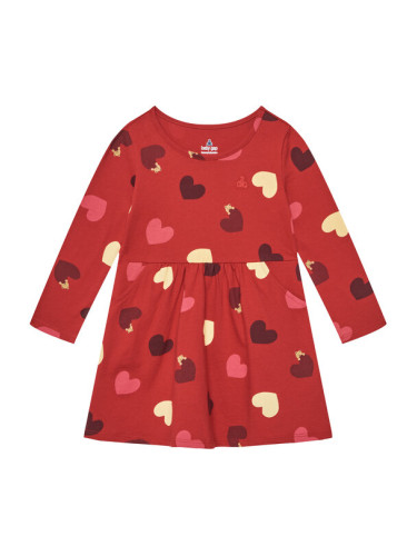 Gap Ежедневна рокля 646806-03 Червен Regular Fit