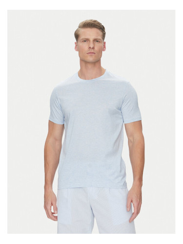 Paul&Shark Тишърт 25411015 Светлосиньо Regular Fit