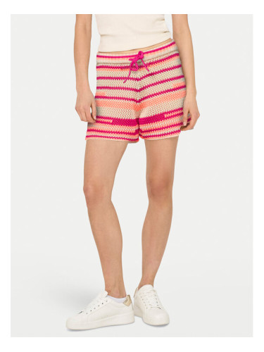 ONLY Шорти от плат Merida 15344405 Розов Regular Fit