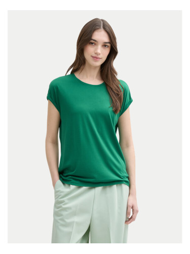 Tom Tailor Denim Тишърт 1030942 Зелен Regular Fit