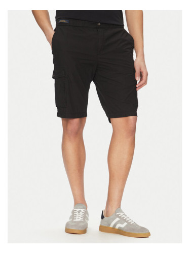 Paul&Shark Шорти от плат 25414025 Черен Regular Fit