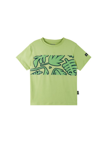 Reima Тишърт 5200189B Зелен Regular Fit