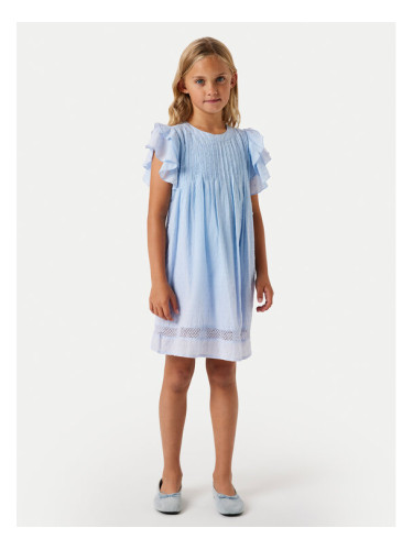 NAME IT Лятна рокля 13240423 Светлосиньо Regular Fit