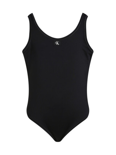 Calvin Klein Swimwear Бански костюм KY0KY00099 Черен