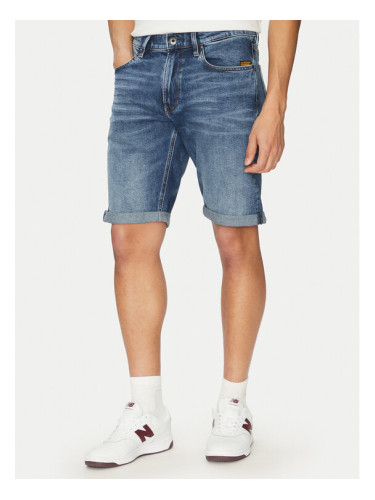 G-Star Raw Дънкови шорти Mosa D24430-C052 C606 Син Regular Fit