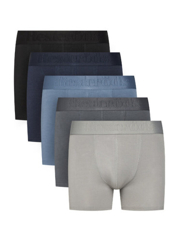 Resteröds Комплект 5 чифта боксери Gunnar 27935 49 Цветен