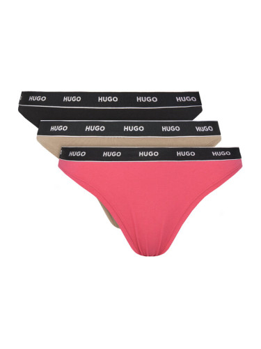 HUGO Комплект 3 чифта прашки 50480150 Цветен